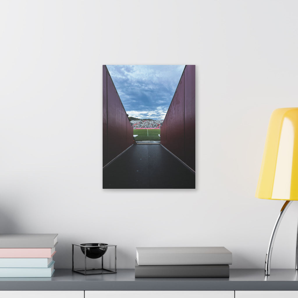 Stadium Tunnel NFS PNG Canvas Print — Game Day Sports Wall Art