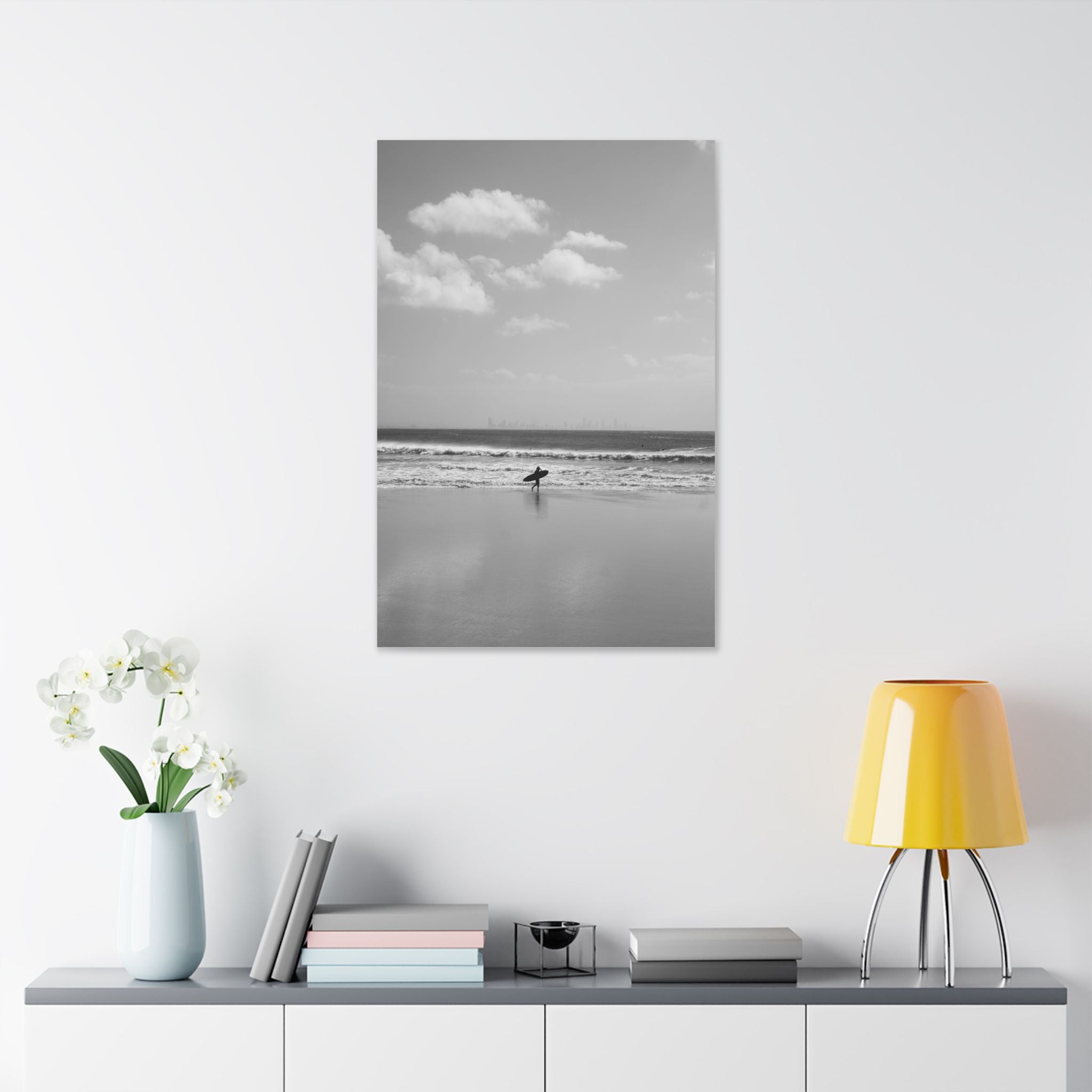 Coolangatta beach the surf Gold Coast Wall Art