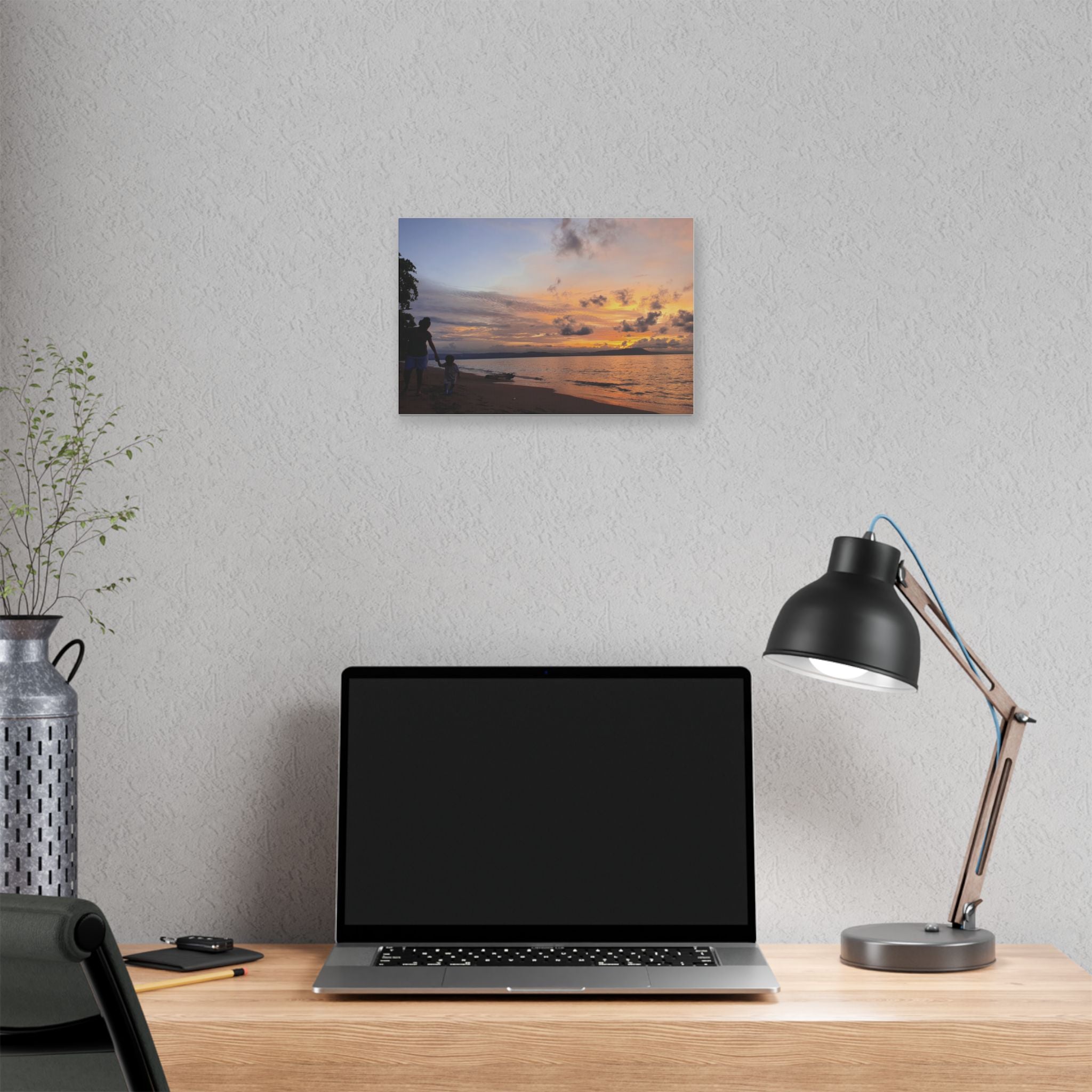 Nonga Beach Sunset Rabaul Canvas – Coastal Runner Wall Art