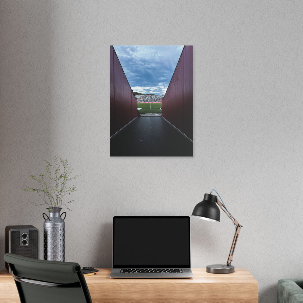 Stadium Tunnel NFS PNG Canvas Print — Game Day Sports Wall Art