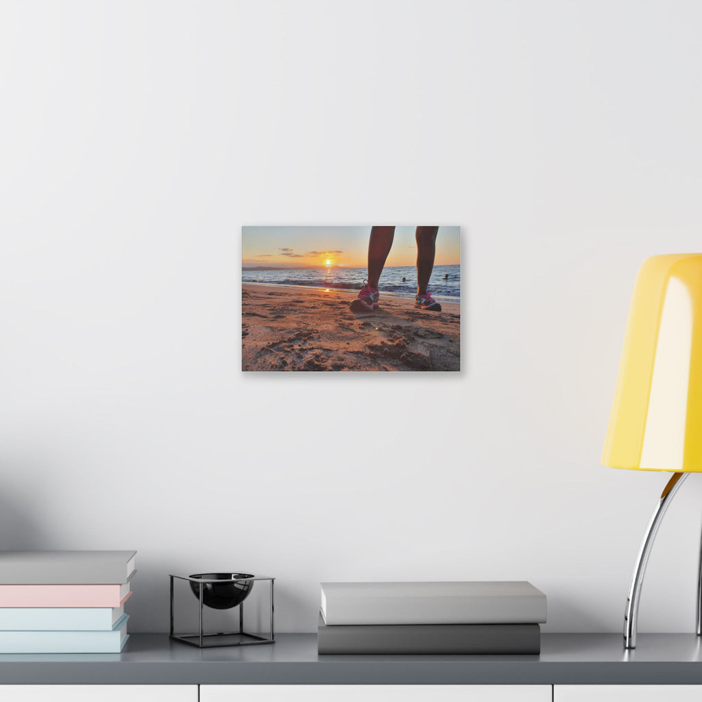 Nonga Beach Sunset Rabaul Canvas – Coastal Runner Wall Art