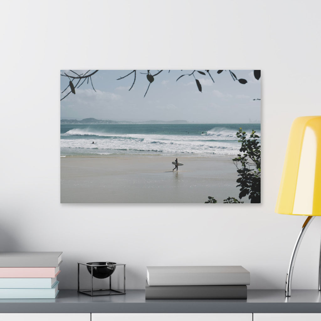 Coolangatta beach the surfer Gold Coast Wall Art