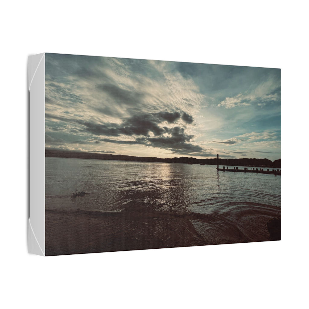 Sunset Simson's Harbor Rabaul Canvas Print Wall Art