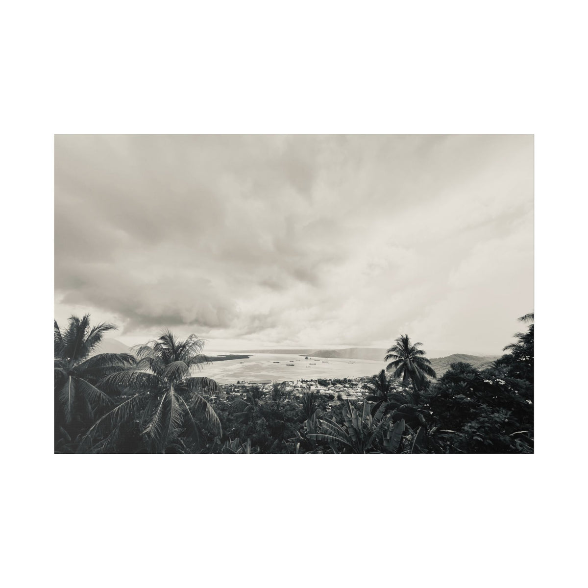 Simson's Habour Rabaul Observatory Look Out  Wall Art