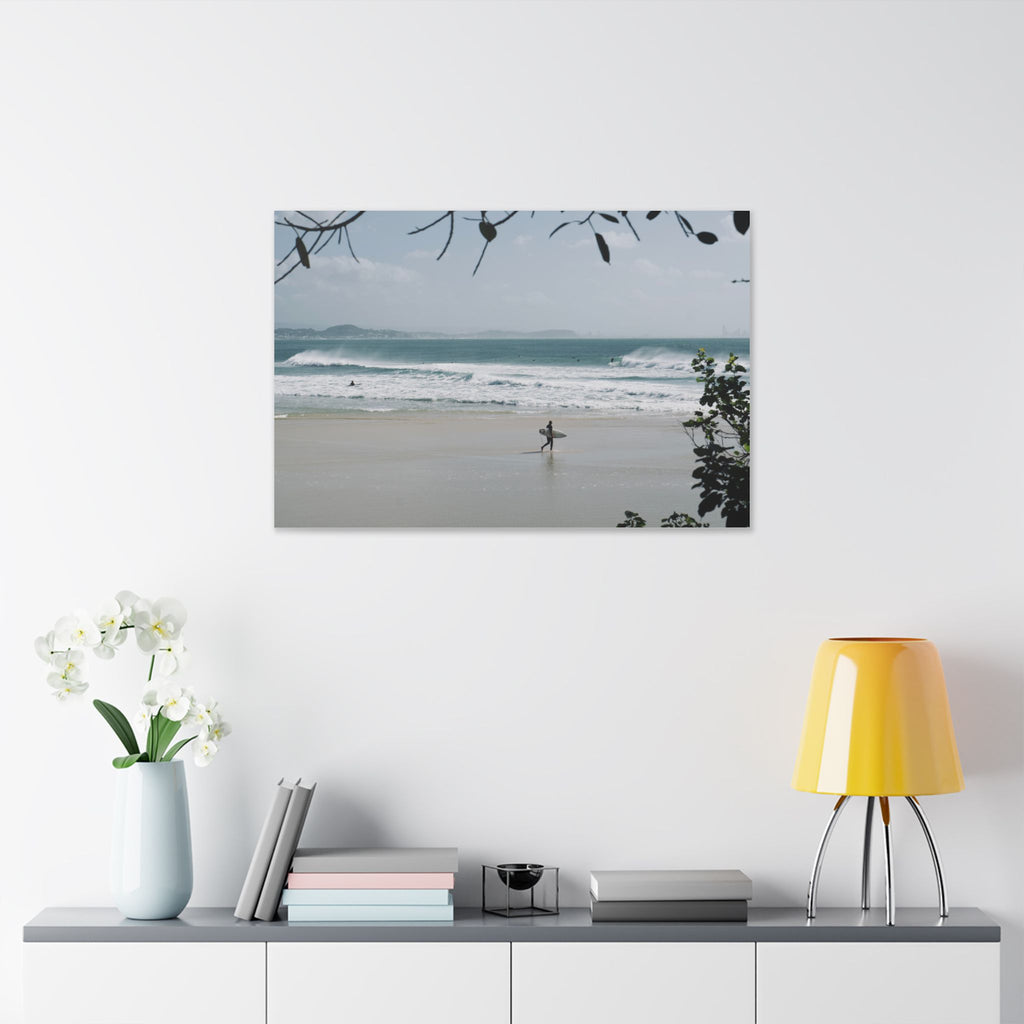 Coolangatta beach the surfer Gold Coast Wall Art
