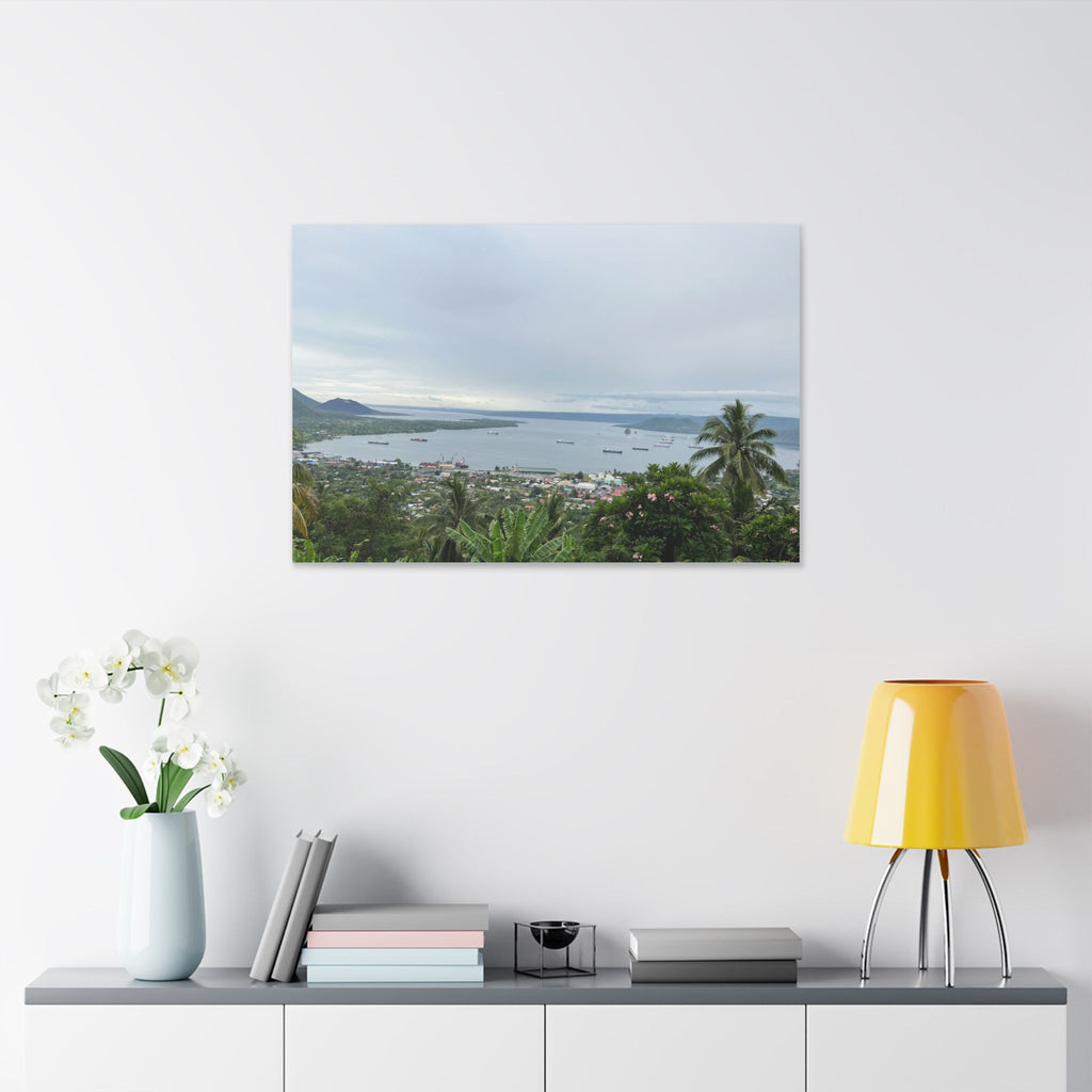 Simson's Habour Rabaul Observatory Look Out  Wall Art