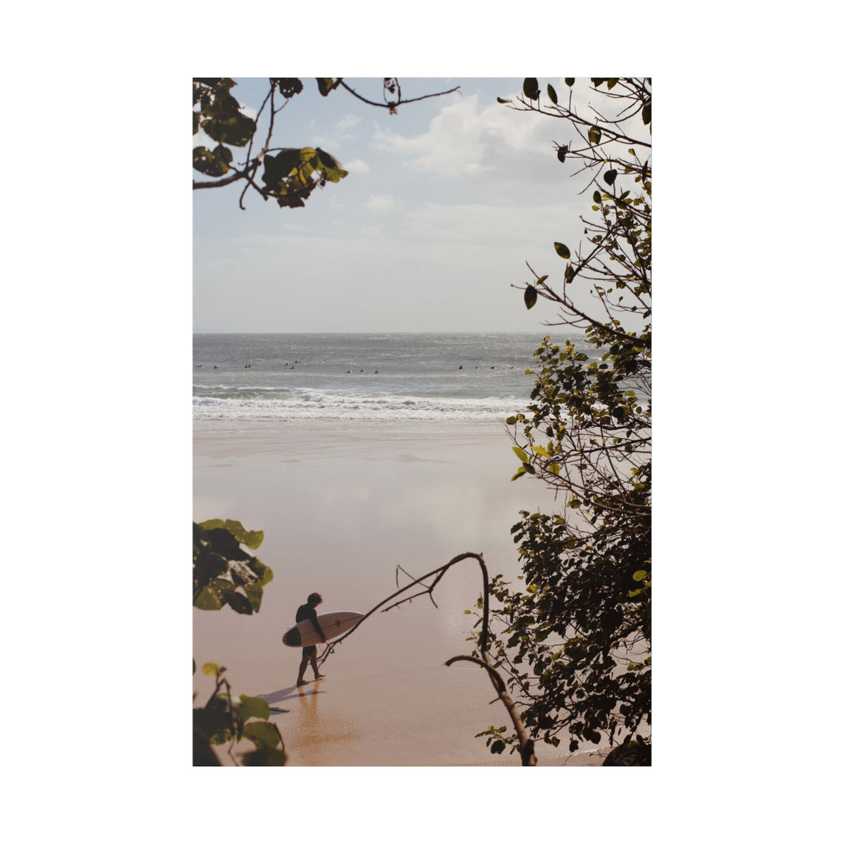 Coolangatta beach the surfer Gold Coast Wall Art