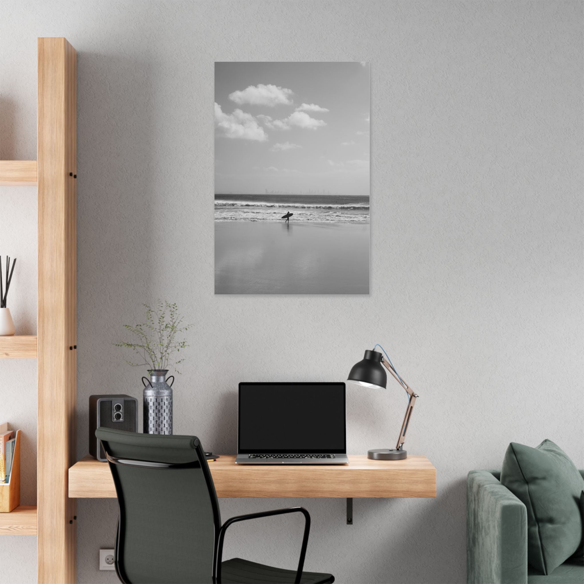 Coolangatta beach the surf Gold Coast Wall Art