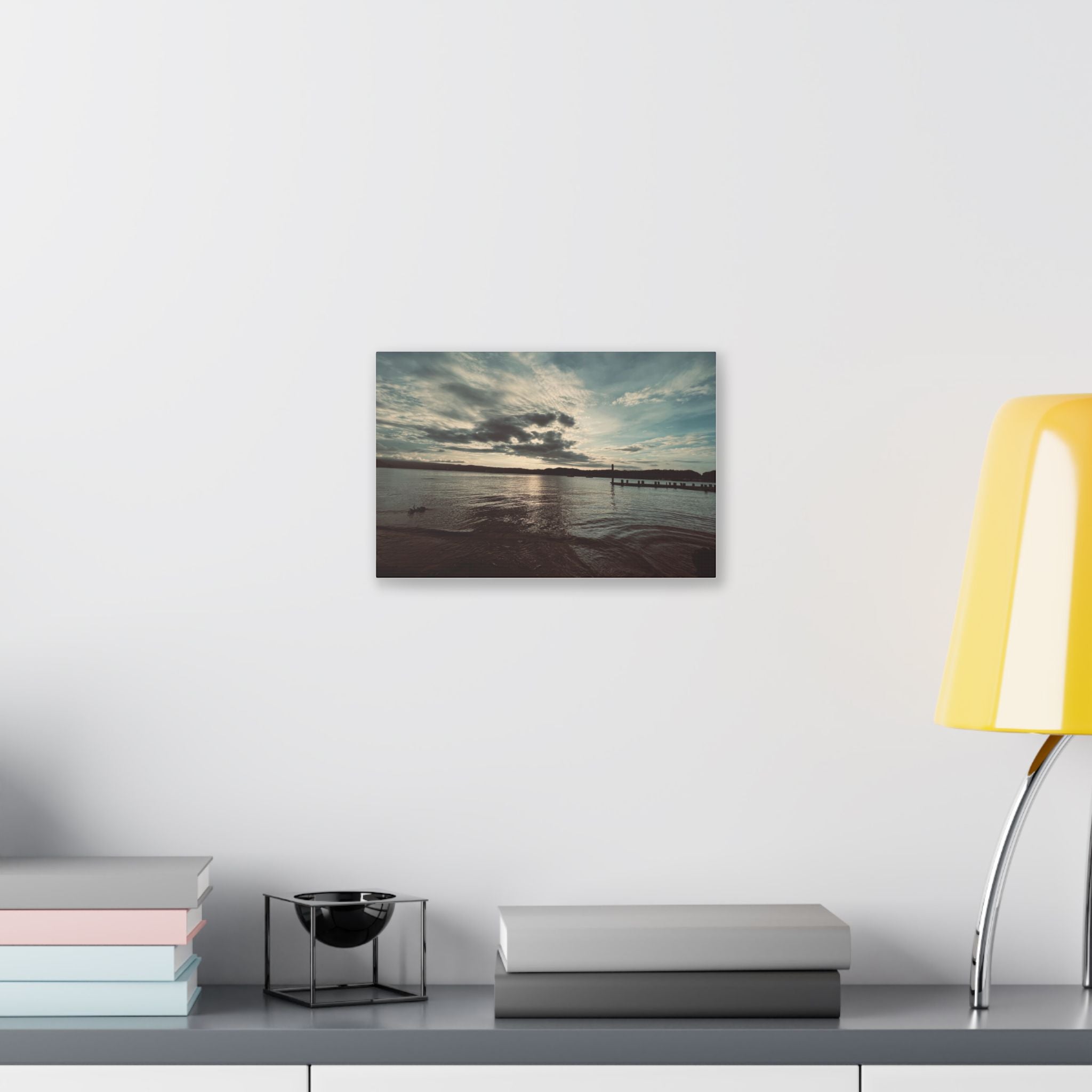 Sunset Simson's Harbor Rabaul Canvas Print Wall Art