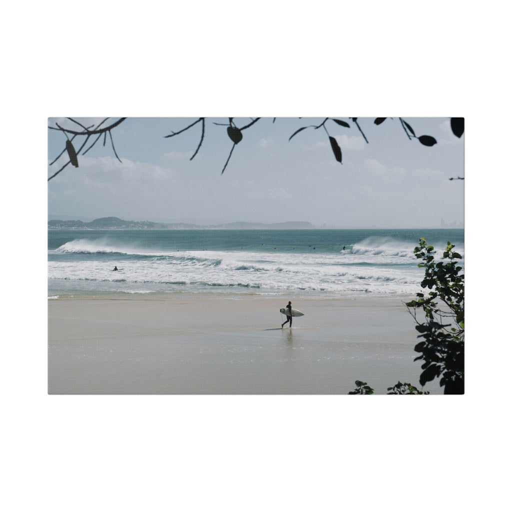 Coolangatta beach the surfer Gold Coast Wall Art