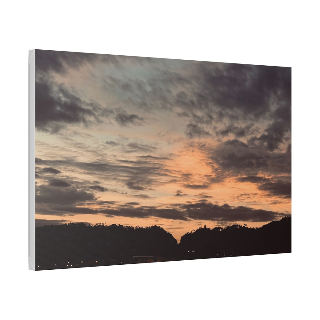 Sunset Simson's Harbor Rabaul Canvas Print Wall Art