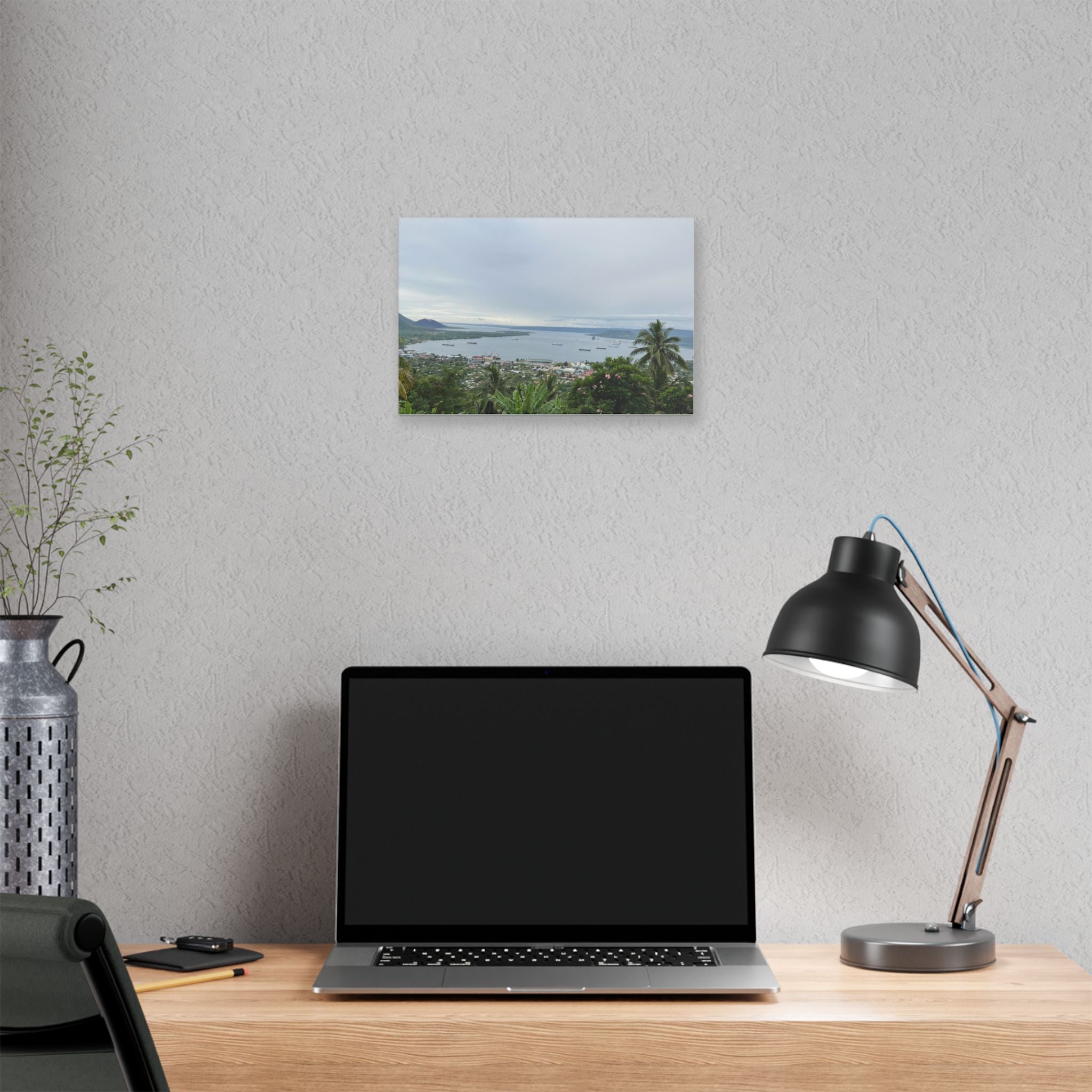 Simson's Habour Rabaul Observatory Look Out  Wall Art