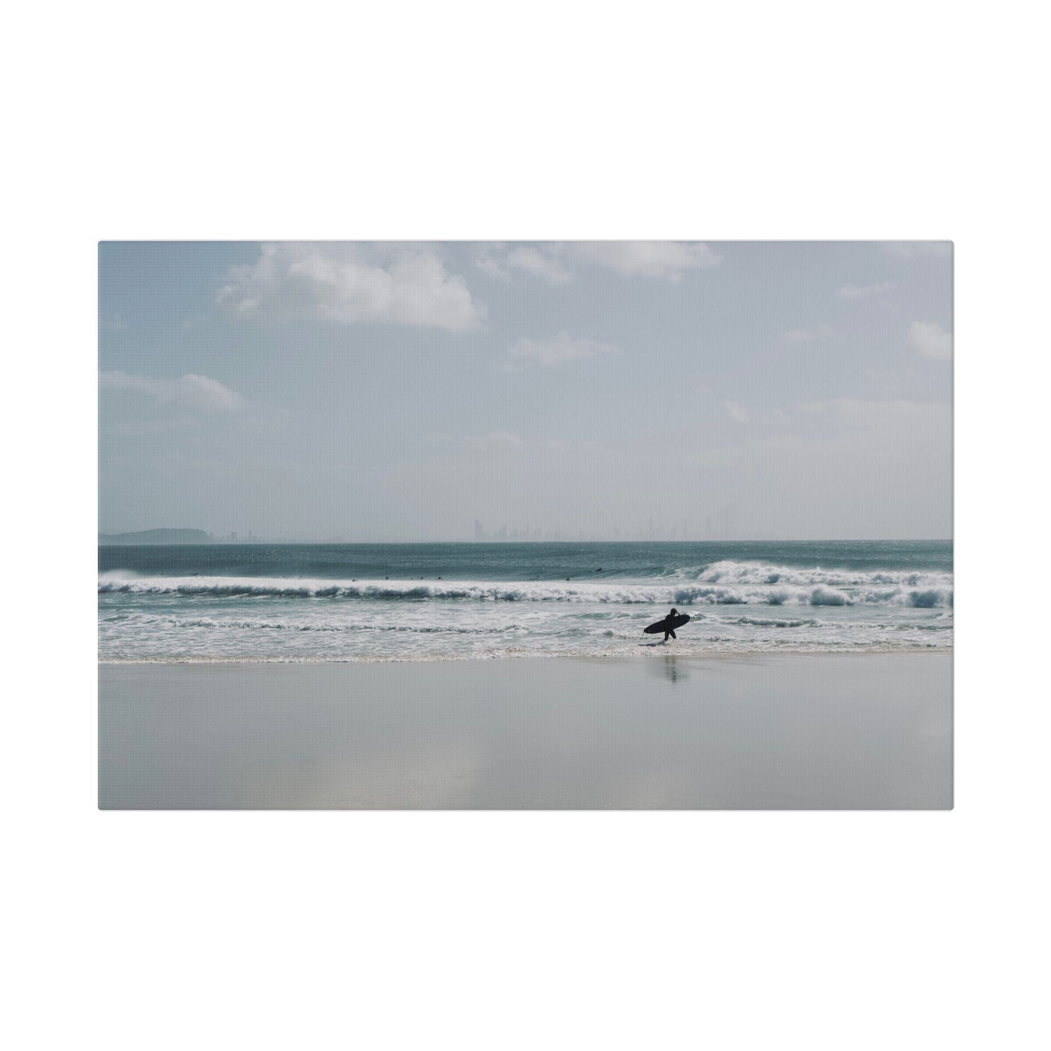 The beach Gold Coast Wall Art