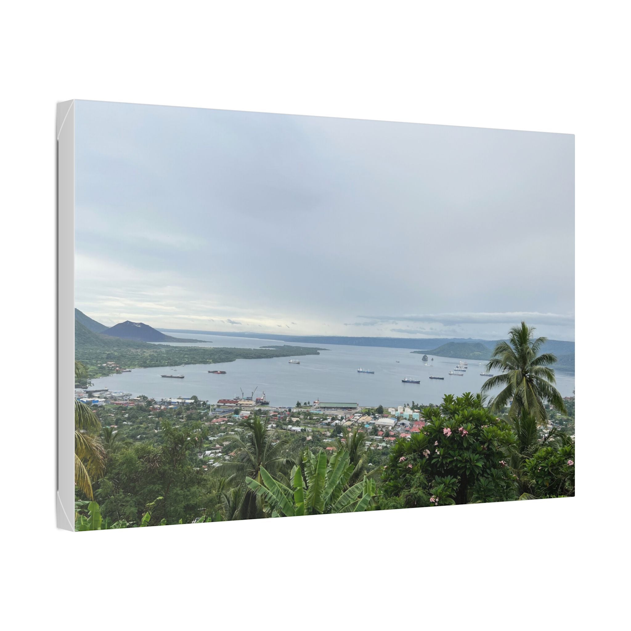 Simson's Habour Rabaul Observatory Look Out  Wall Art
