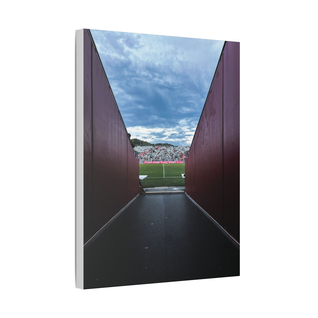 Stadium Tunnel NFS PNG Canvas Print — Game Day Sports Wall Art