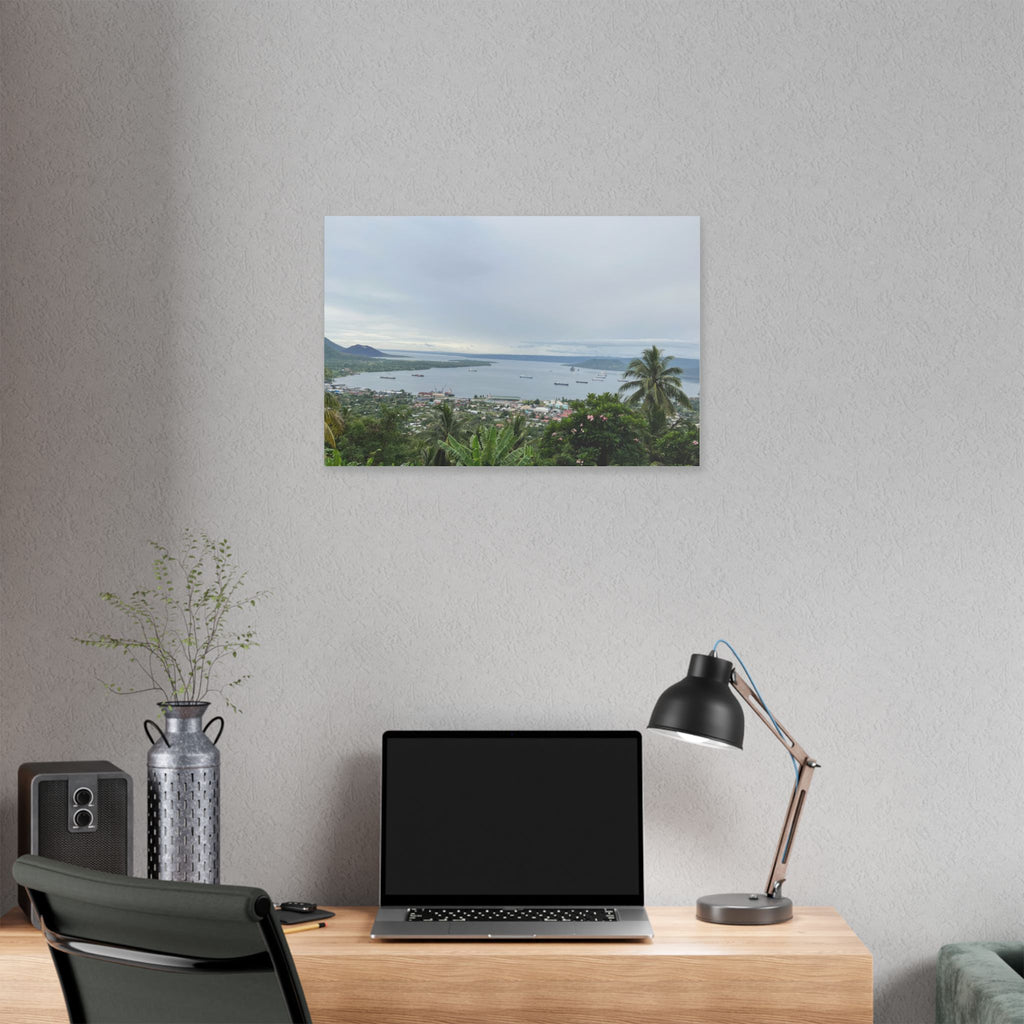 Simson's Habour Rabaul Observatory Look Out  Wall Art