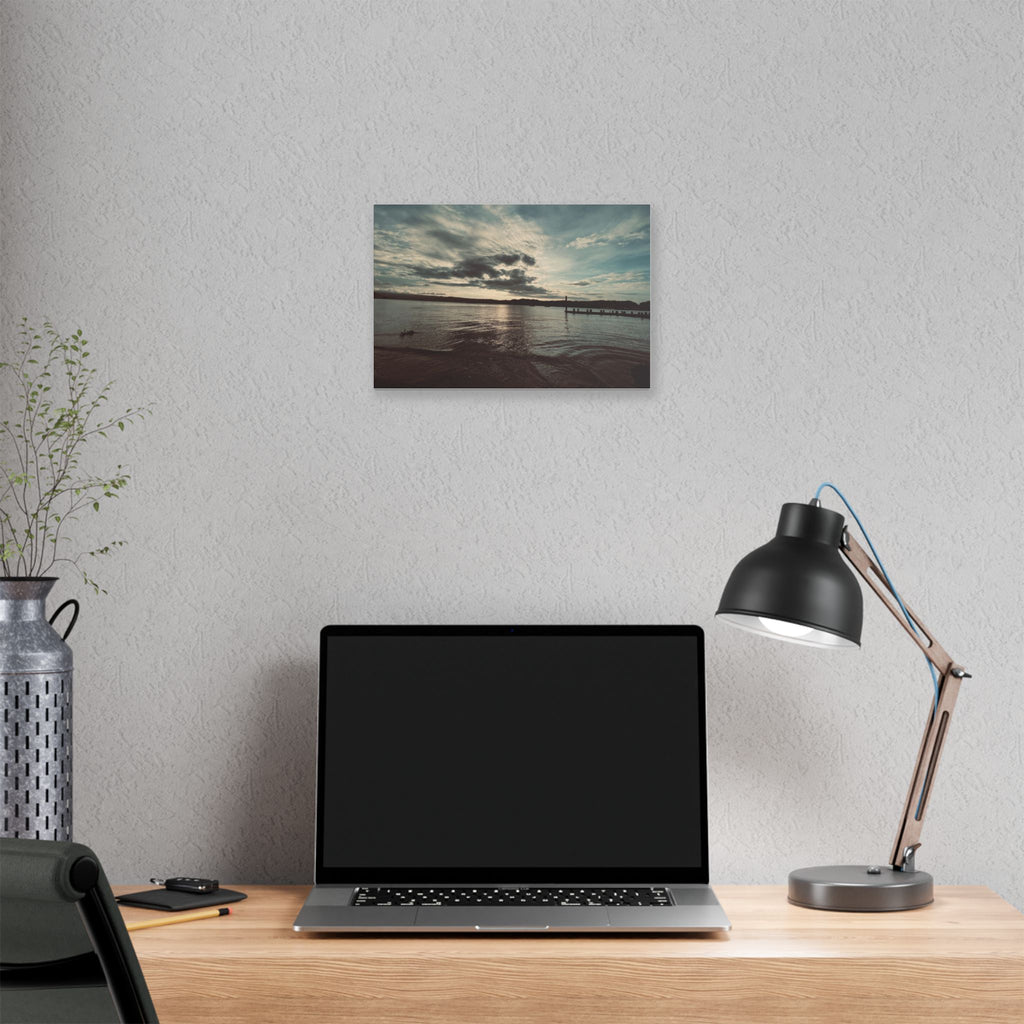 Sunset Simson's Harbor Rabaul Canvas Print Wall Art