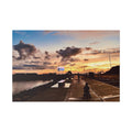 Sunset Port Moresby Walk Canvas