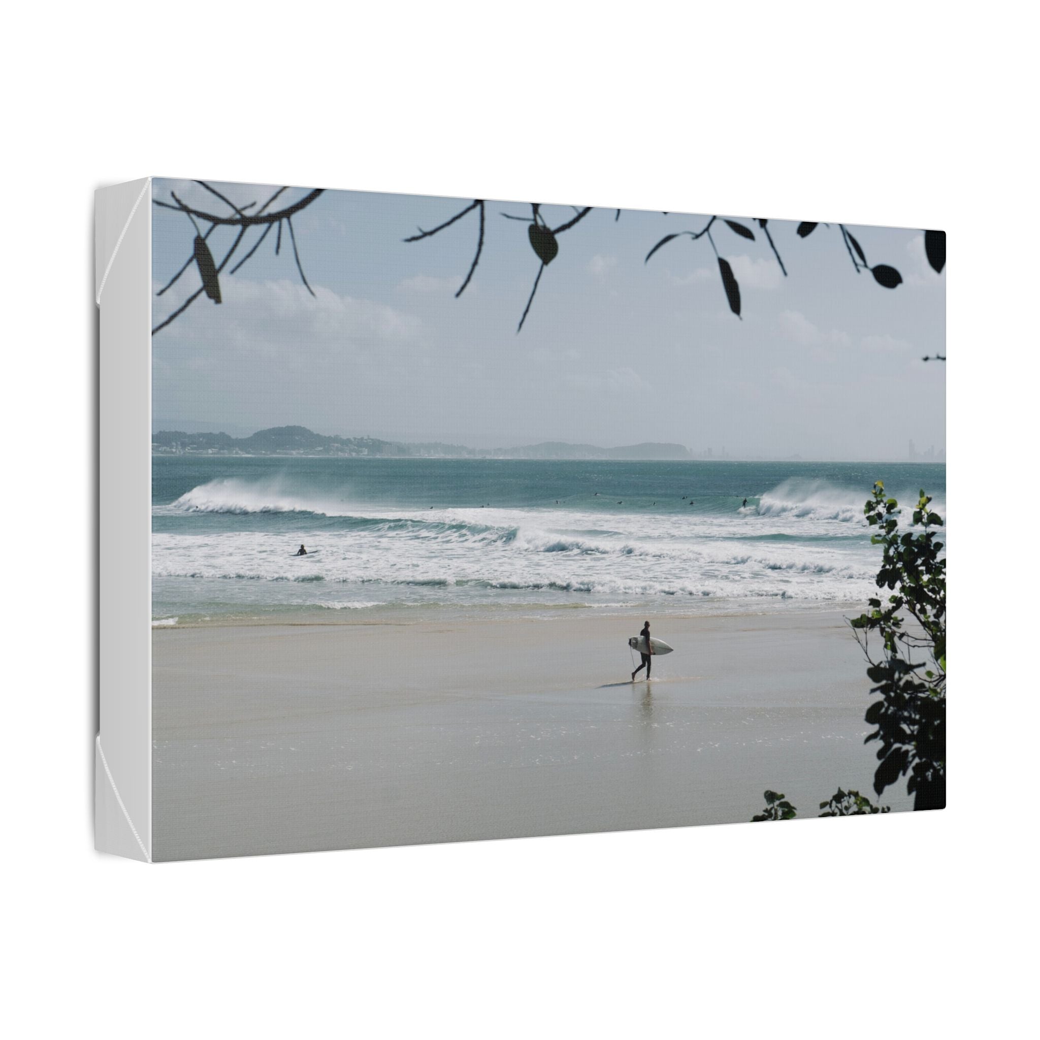 Coolangatta beach the surfer Gold Coast Wall Art